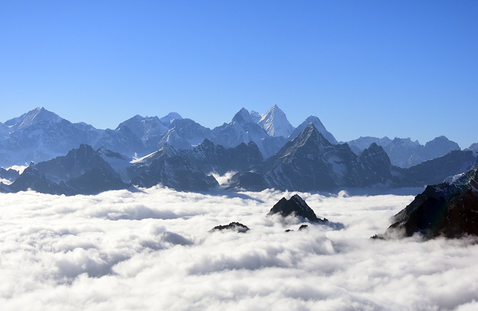 View from Amadablam Base Camp