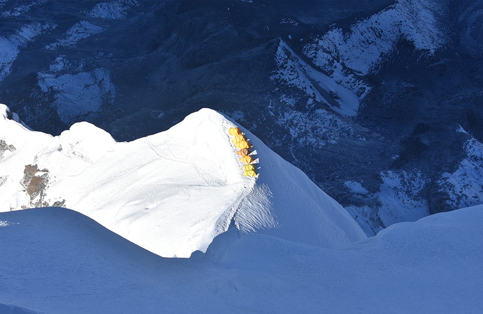 View of Amadablam camp