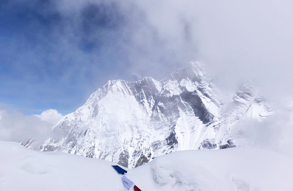 View from Island Peak