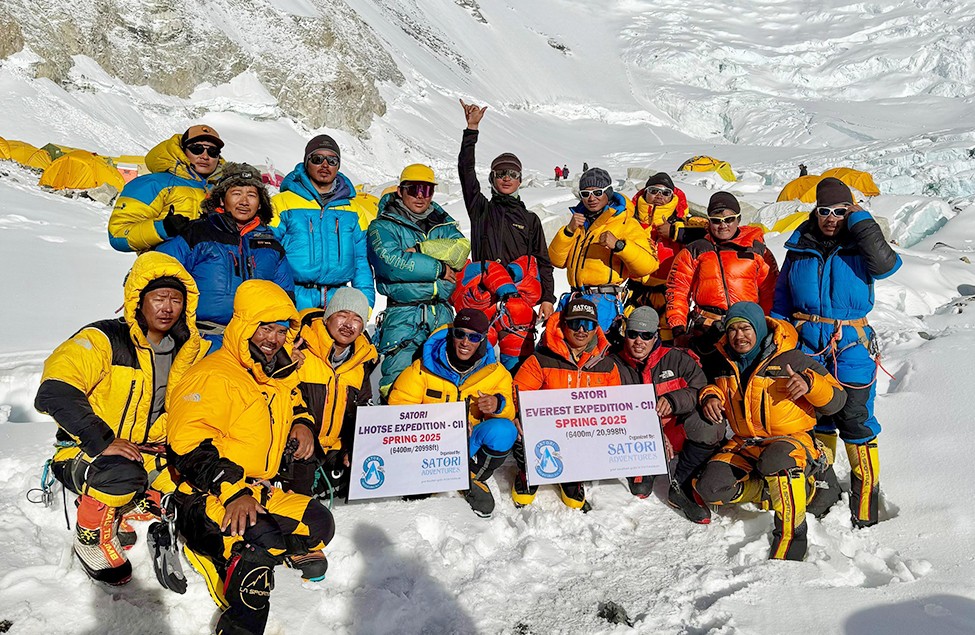 Group at Lhotse Camp 2