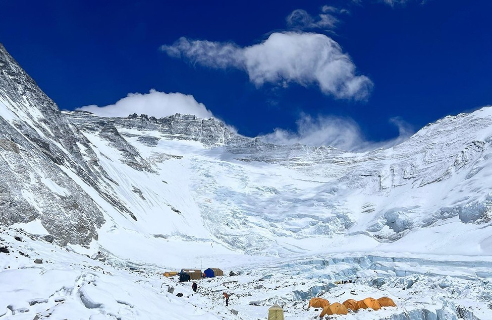View from Lhotse Camp