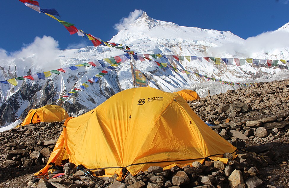 Satori Tent at the Manaslu Base Camp