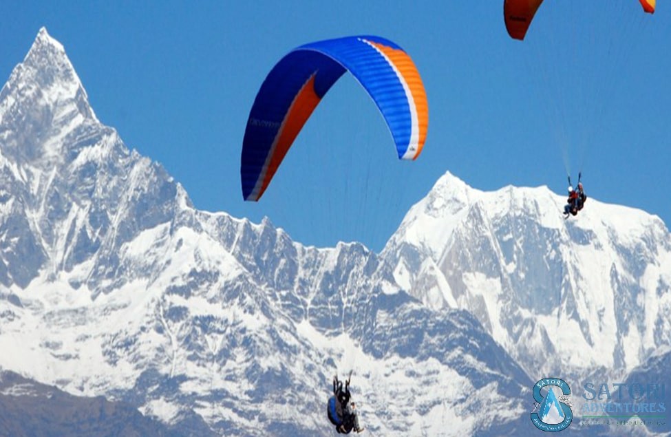 Paragliding in Nepal