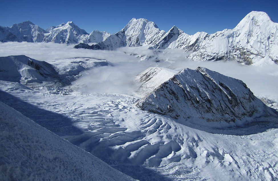 View from the way to Shishapangma